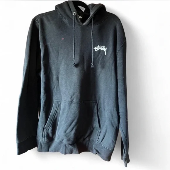 Stussy Charcoal Hoodie for Men - Picture 1 of 9
